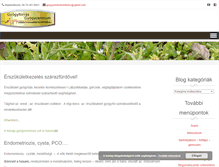 Tablet Screenshot of miskolcitermeszetgyogyasz.eu